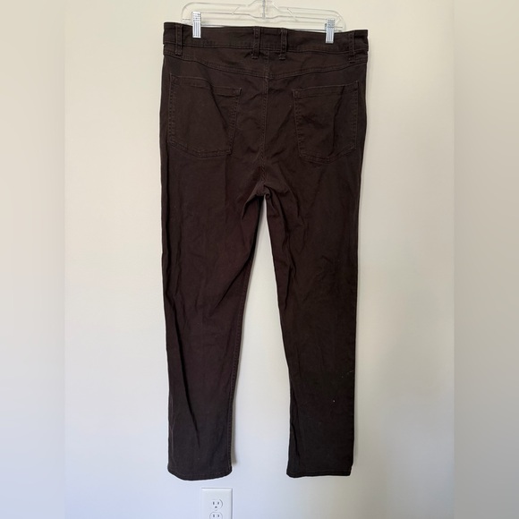 GAP Slim Fit 36x30 5-Pocket Pant Brown - Picture 3 of 13